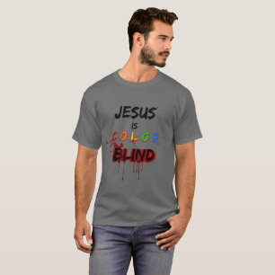 T-shirt Jésus est daltonien