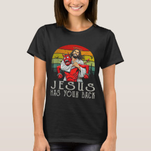 T-shirt Jésus est derrière toi ! Jésus