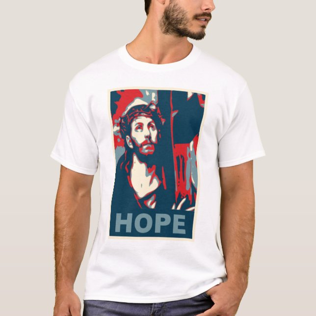 T-shirt Jésus est espoir (Devant)