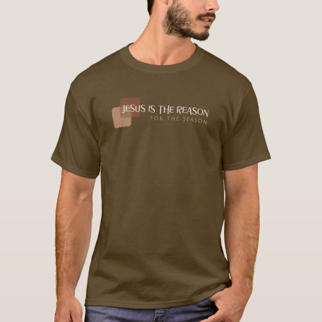 T-shirt Jésus est la raison (Devant)