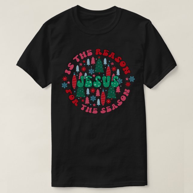 T-shirt jésus est la raison de la saison 4 (Design devant)