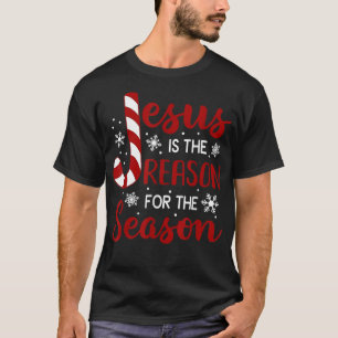 T-shirt Jésus est la raison de la saison bonbons chrétiens
