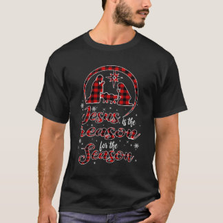 T-shirt Jésus Est La Raison De La Saison Cadeau De Noël