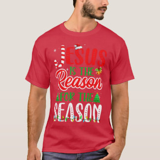 T-shirt Jésus Est La Raison De La Saison Christian Candy