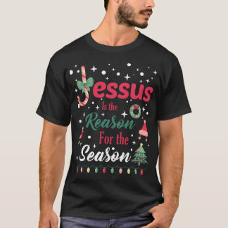 T-shirt Jésus est la raison de la saison de Noël 