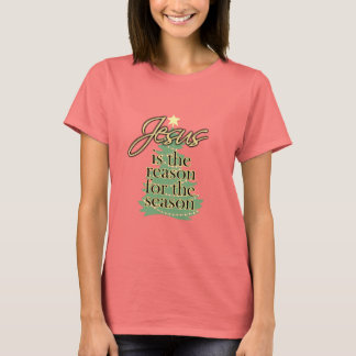 T-shirt Jésus est la raison de la saison, Fun Noël