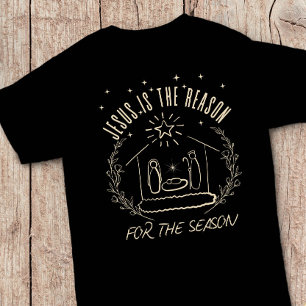 T-shirt Jésus est la raison de la saison Noël