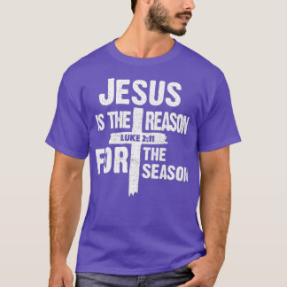 T-shirt Jésus est la raison de la saison Premium