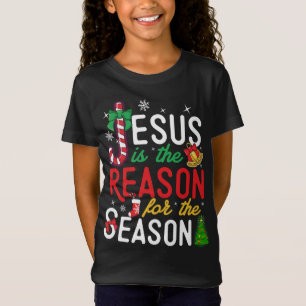 T-Shirt Jésus Est La Raison Pour Noël Noël Noël Noël Noël 