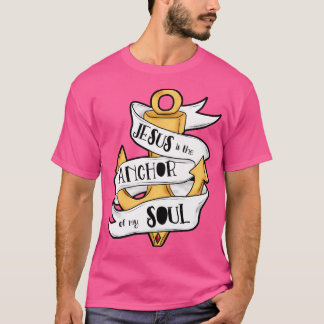 T-shirt Jésus Est L'Ancre
