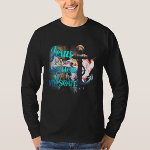 T-shirt Jésus Est L'Ancre De Mon Âme Jésus Dieu Chrétien