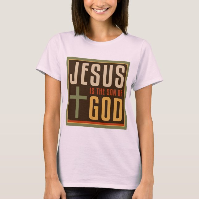 T-shirt Jésus est le fils de Dieu (Devant)