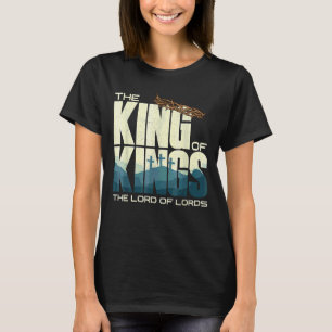 T-shirt Jésus Est Le Roi Des Rois Crucifixion Croix Couron