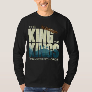 T-shirt Jésus Est Le Roi Des Rois Crucifixion Croix Couron