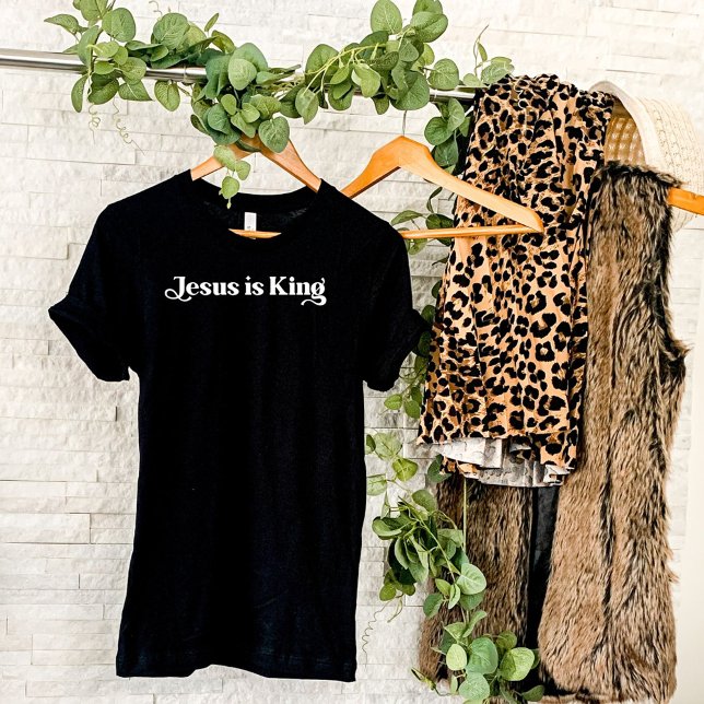T-shirt Jésus Est Le Roi Unisex (Créateur téléchargé)