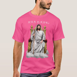 T-shirt Jésus Est Le Roi Vêtement Pour Hommes Femmes Et En