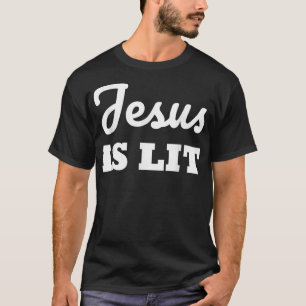 T-shirt JÉSUS est LIT Religieux Dieu Jésus chrétien 