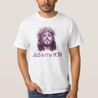 T-shirt Jésus est ma chemise de patron