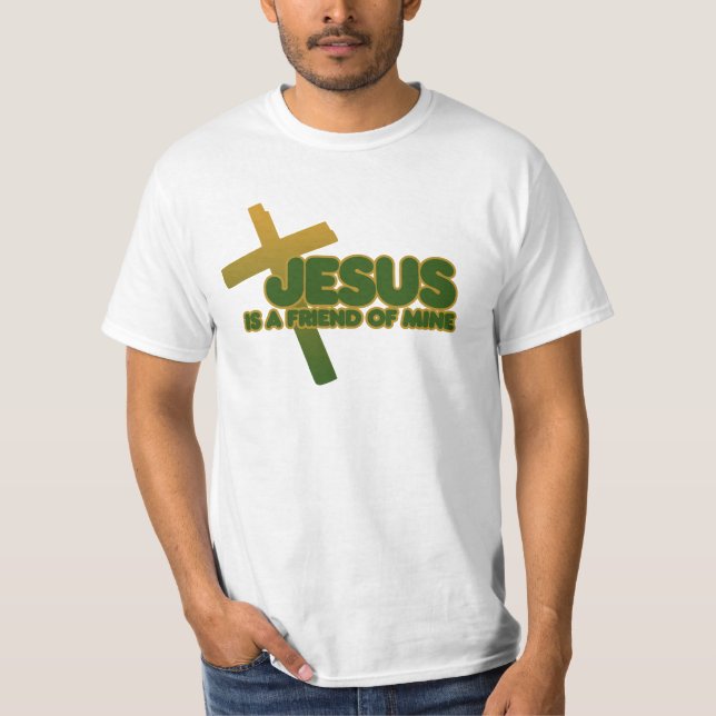 T-shirt Jésus est mon ami (Devant)