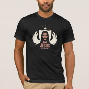 T-shirt Jésus est mon chef de guilde