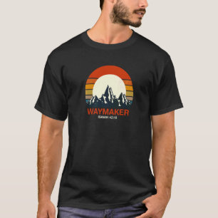 T-shirt Jésus Est Mon Créateur De Voies Ésaïe 4319 Jésus F