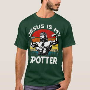 T-shirt Jésus Est Mon Entraînement Drôle Spotter Religieux