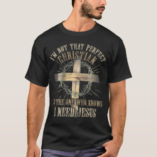 T-shirt Jésus Est Mon Homie Chrétienne
