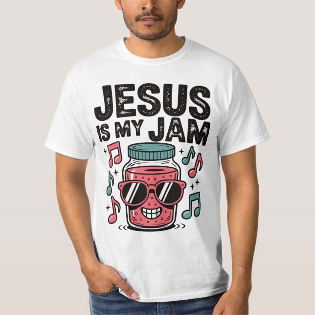 T-shirt Jésus est mon Jam (Devant)