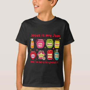 T-shirt Jésus Est Mon Jam Christian Jésus Action de Grâce 