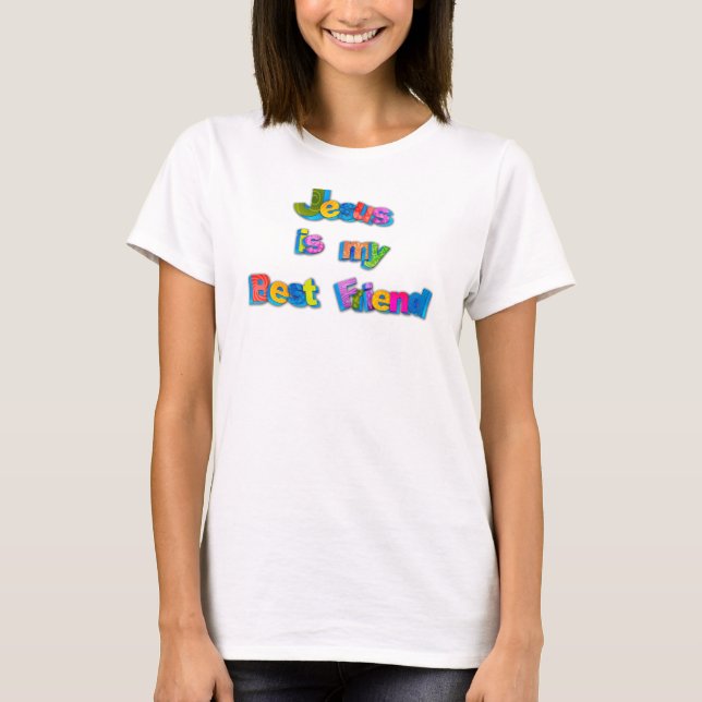 T-shirt Jésus Est Mon Meilleur Ami (Devant)