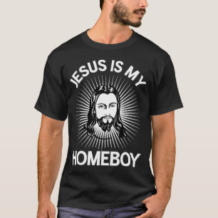 T-shirt Jesus Est Mon Pote Drôle T Shirt Biblique Chrétien