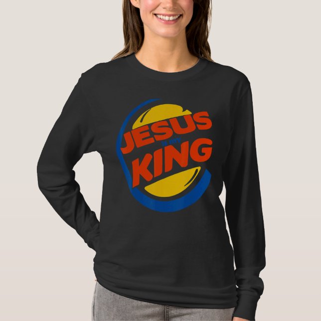 T-shirt Jésus est mon roi (Devant)