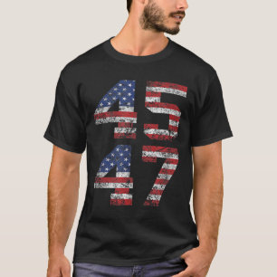 T-shirt Jésus est mon sauveur Trump est mon président amér