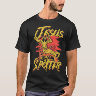T-shirt Jésus est mon spoir Jésus levant et culturant