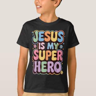 T-shirt Jésus est mon super-héros
