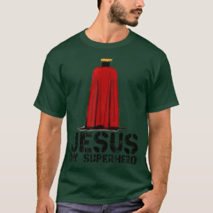 T-shirt Jésus est mon super-héros Dons chrétiens Dieux Coo