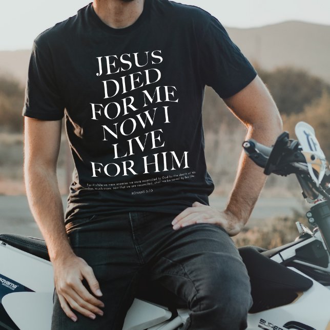 T-shirt Jésus est mort pour moi | Vêtements esthétiques ch (Créateur téléchargé)