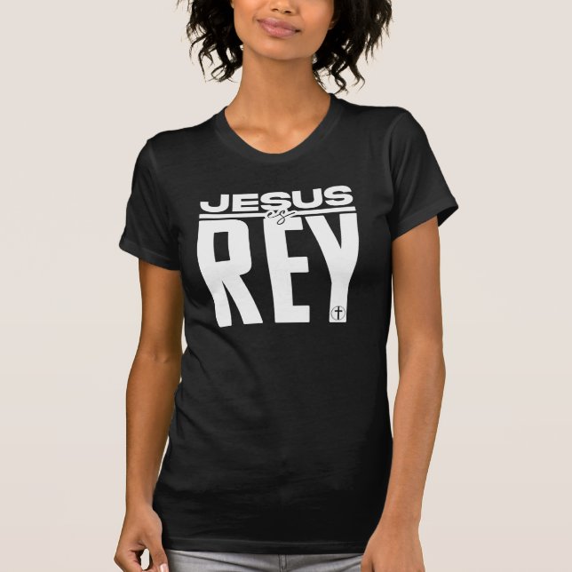 T-shirt Jésus est Rey ! (Devant)