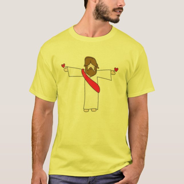 T-shirt Jésus est roi (Devant)