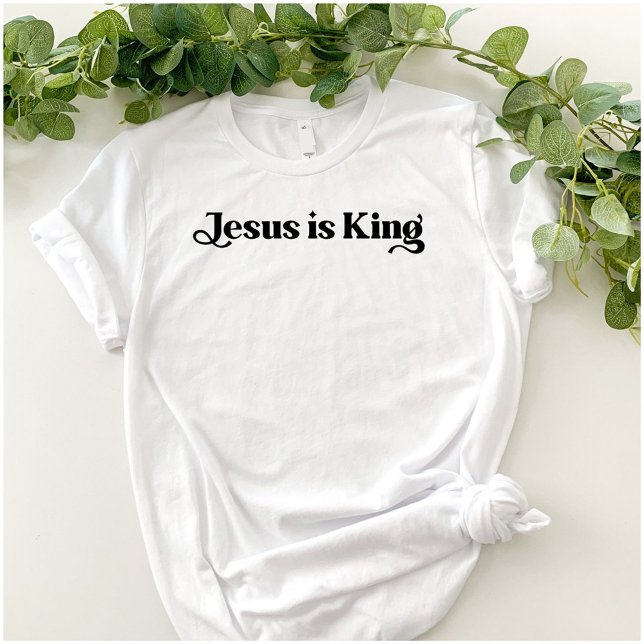 T-shirt Jésus est roi (Créateur téléchargé)
