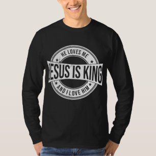 T-shirt Jésus est roi