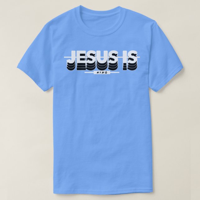 T-shirt Jésus est roi (Design devant)