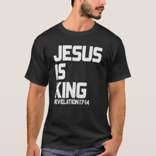 T-shirt Jésus Est Roi Révélation 1714