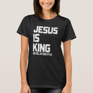 T-shirt Jésus Est Roi Révélation 1714