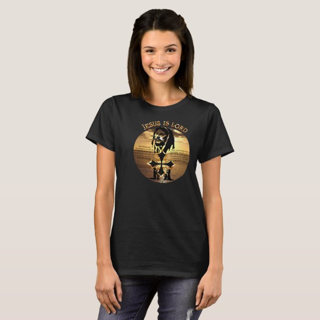 T-shirt Jésus est Seigneur (Devant entier)