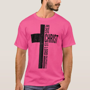 T-shirt Jésus Est Seigneur Classe Bible Eglise Foi chrétie