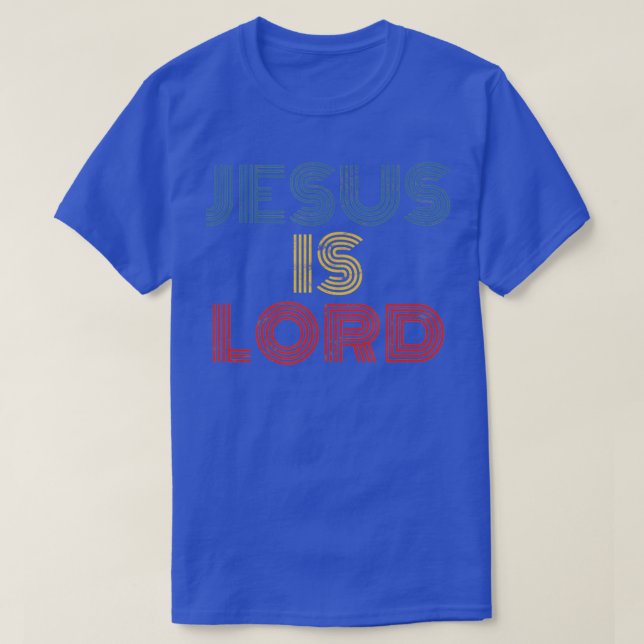 T-shirt Jésus Est Seigneur Cool (Design devant)