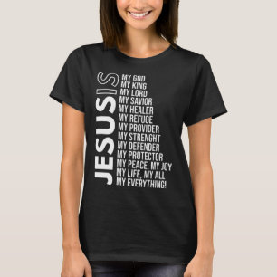 T-shirt Jésus est tout Jésus T-shirtEs-tu partie