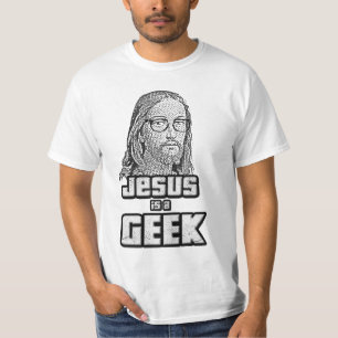T-shirt Jésus est un geek