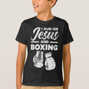 T-shirt Jesus Et Boxer Christian Professional Boxer Sport